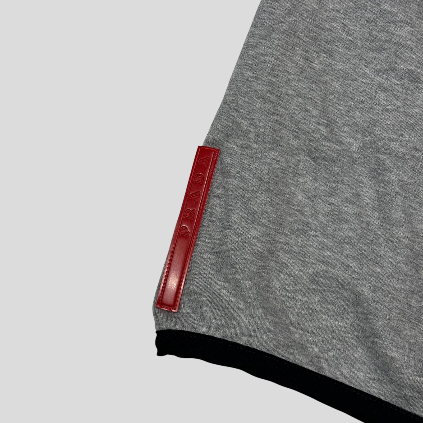 Prada Prada Sport SS99 Dual Layer Mesh Lined Cropped Sport Vest M Size S / US 4 / IT 40 - 2 Thumbnail