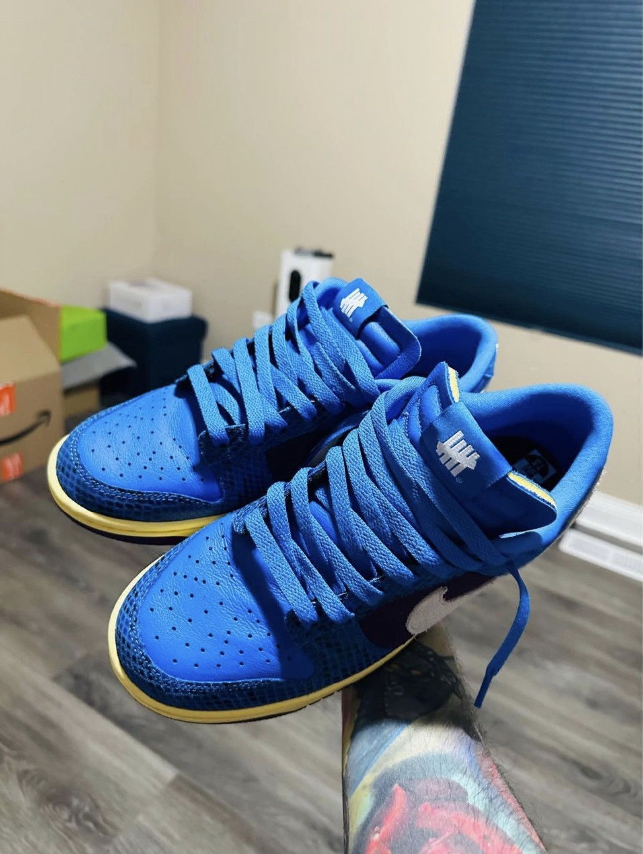 Nike × Undefeated Nike Dunk Low x Undefeated 5 on it af1 Size US 7.5 / EU 40-41 - 3 Thumbnail