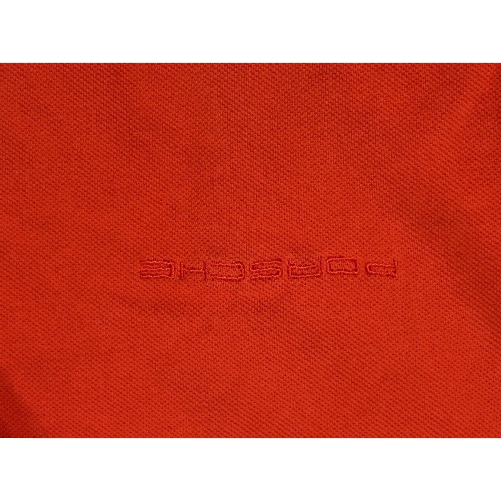 Vintage PORSCHE Polo Shirt Mens Large Red Breathable Geometric Luxury Sports Size US L / EU 52-54 / 3 - 5 Thumbnail