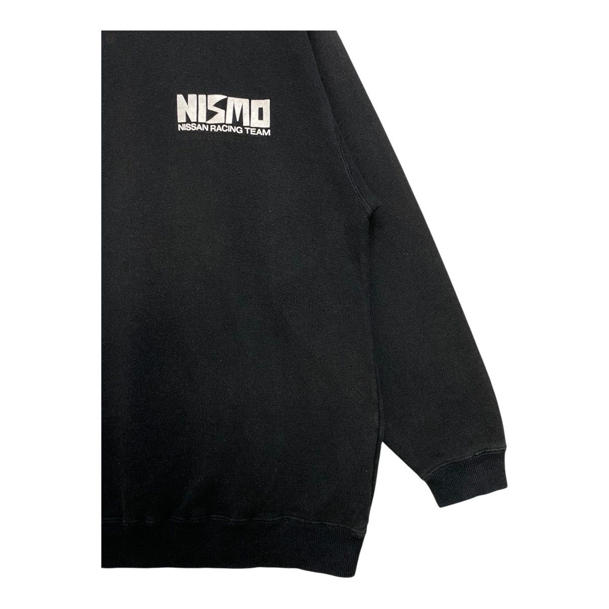 Nissan Vintage Japan Racing Team Nismo Sweatshirt Black Size Large Size US L / EU 52-54 / 3 - 4 Thumbnail