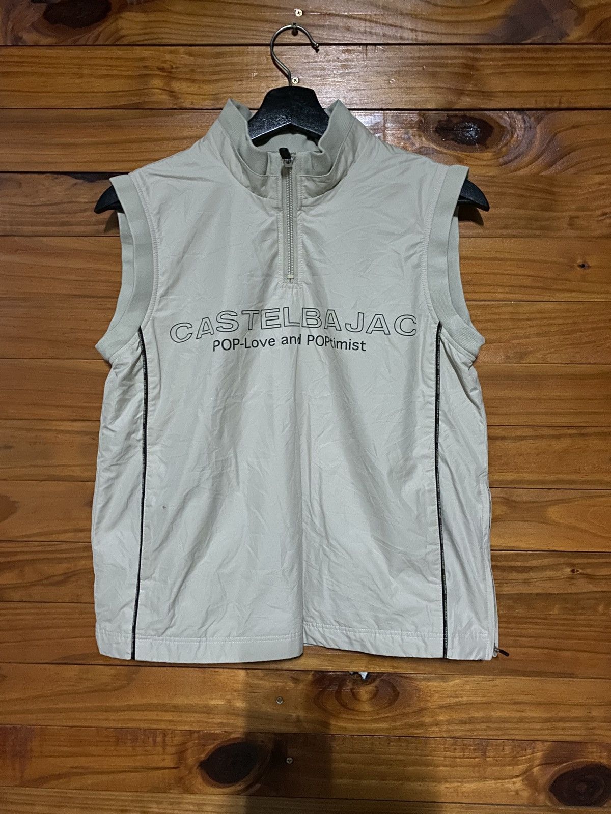 Jean Charles De Castelbajac Castelbajac Sport Beige Sleeveless Vest POP-Love POPtimist Size US S / EU 44-46 / 1 - 3 Thumbnail