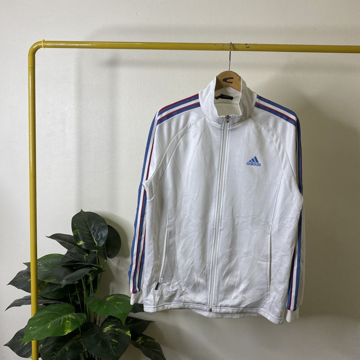 Adidas Vintage Y2K Adidas Drill Tracktop Jacket Size US L / EU 52-54 / 3 - 1 Thumbnail