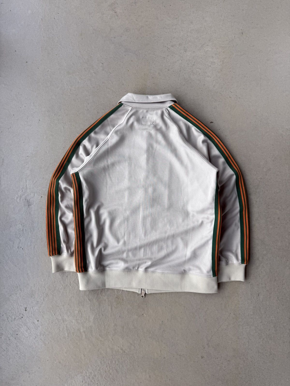 Needles Needles Embroidered Logo Green & Orange Stripe Track Jacket Size US M / EU 48-50 / 2 - 2 Thumbnail
