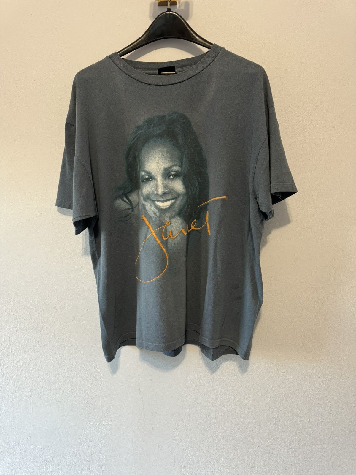 image of Rap Tees x Vintage Janet Jackson Together Again Tour 2001 Tee in Blue, Men's (Size XL)