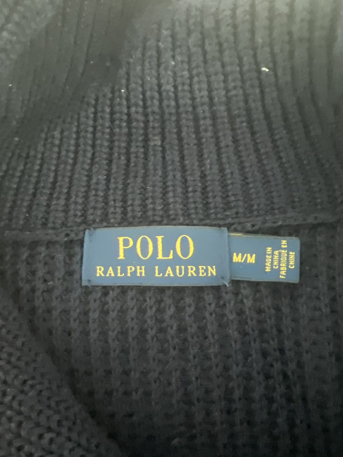 Polo Ralph Lauren Navy Polo Ralph Lauren sweater w/shawl Size US M / EU 48-50 / 2 - 4 Thumbnail