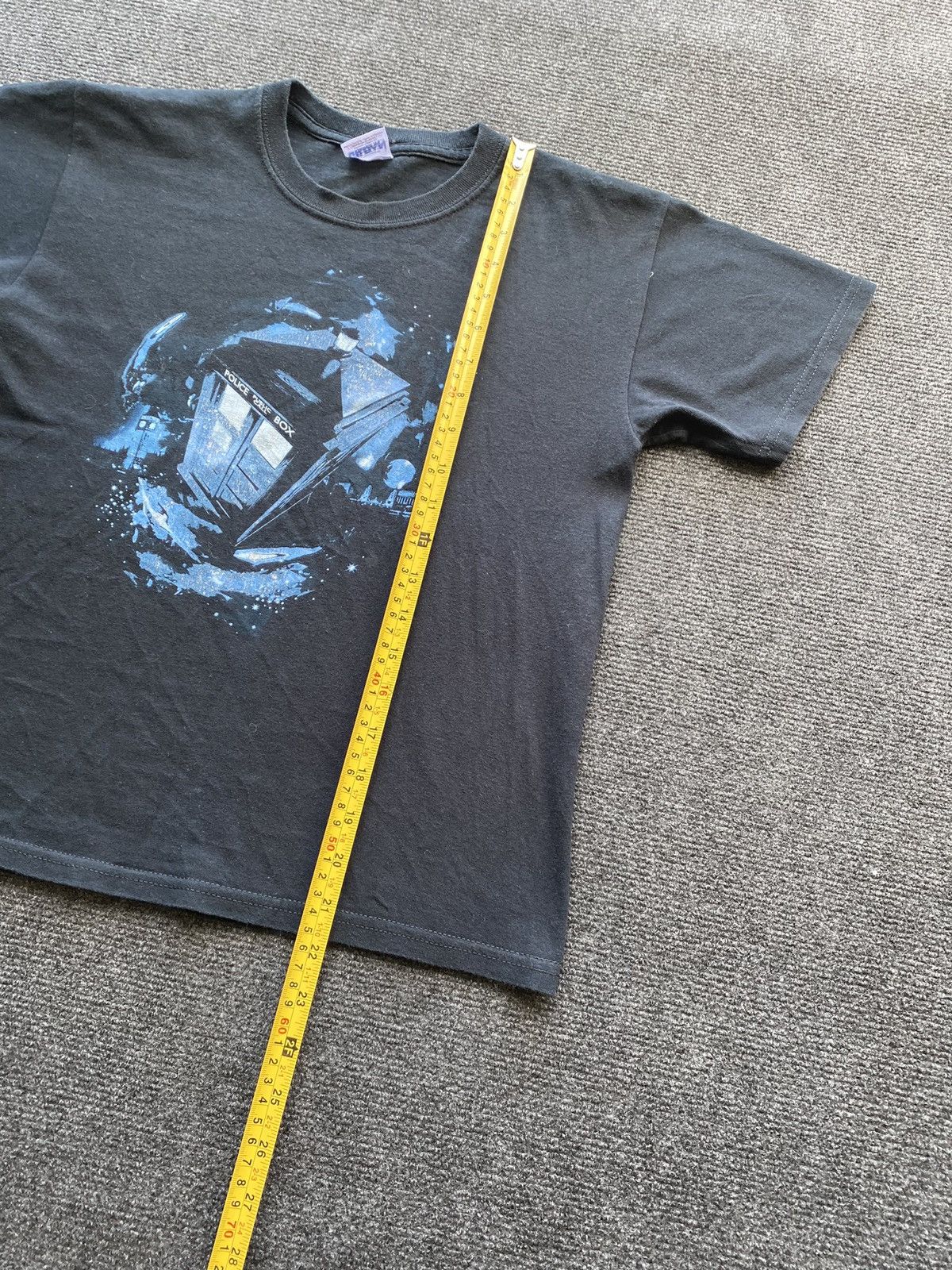 Band Tees 🔥00s Doctor Who Police Public Call Box black top Size M / US 6-8 / IT 42-44 - 6 Thumbnail