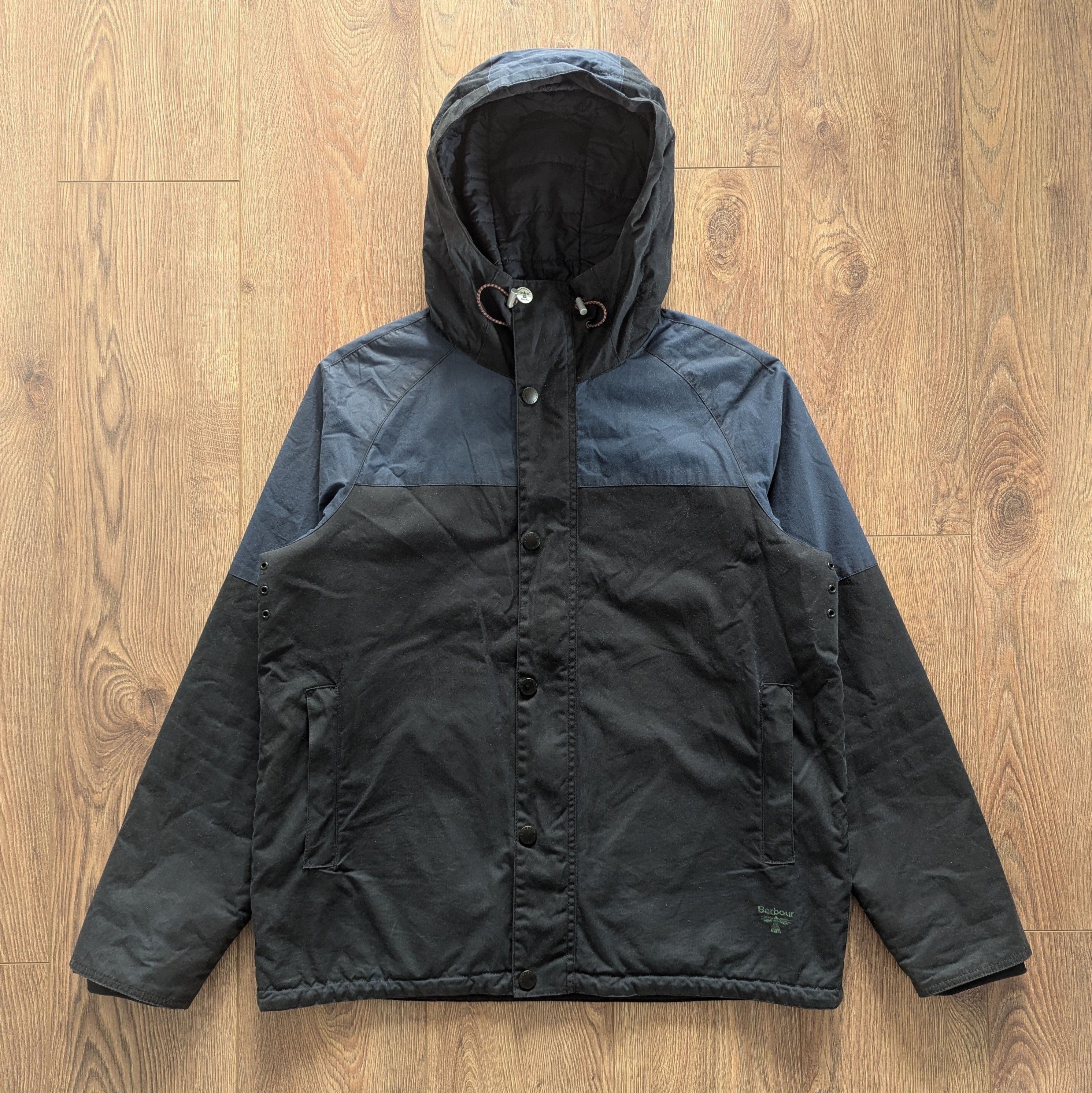 Barbour Barbour AIRA Wax Hooded Jacket Men's Size M Waxed Cotton Size US M / EU 48-50 / 2 - 25 Thumbnail
