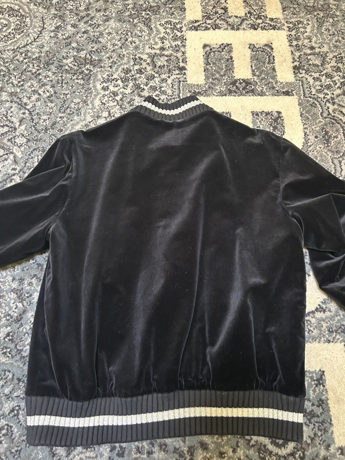 Palm Angels Palm Angels Velour Jacket Size US M / EU 48-50 / 2 - 2 Thumbnail