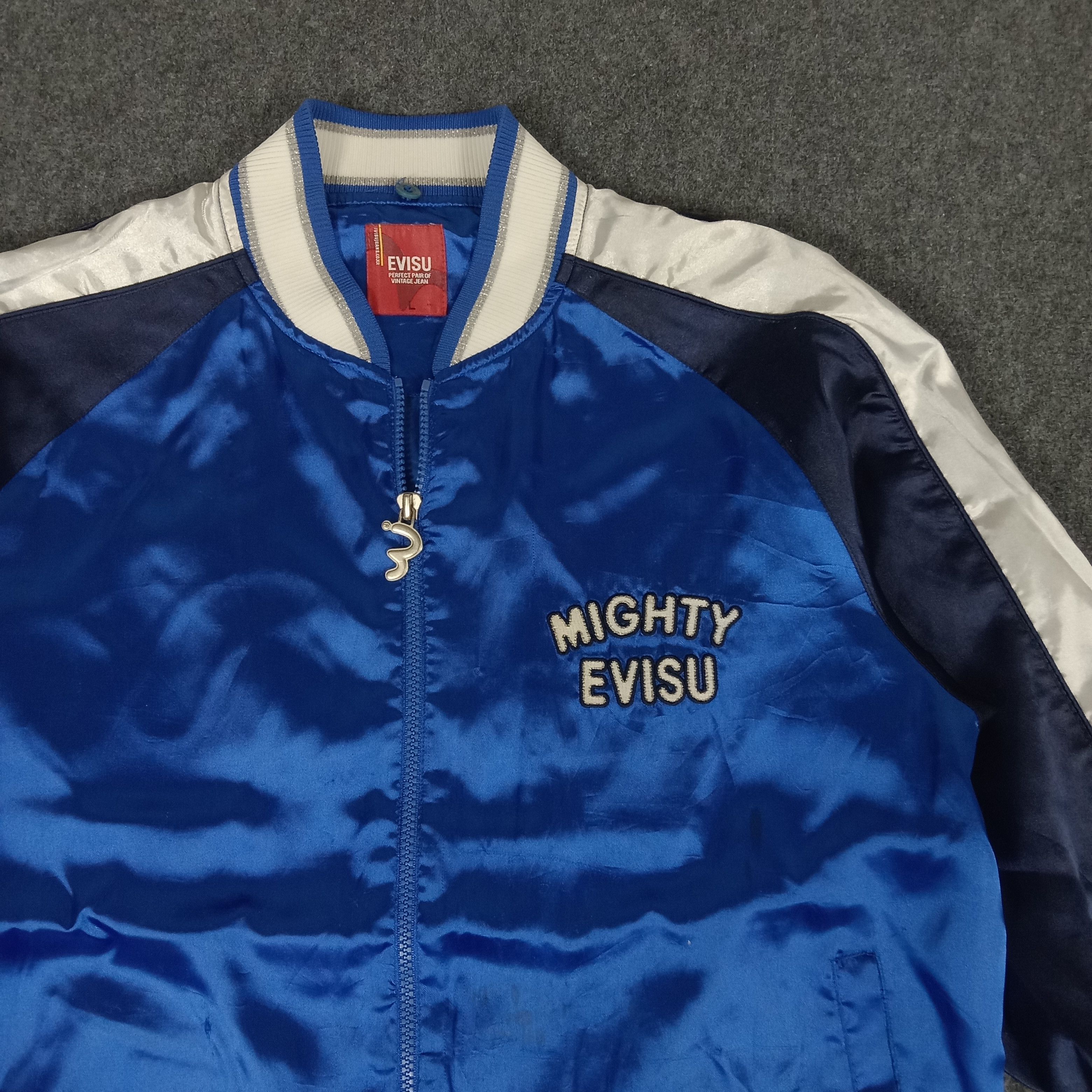 Japanese Brand Evisu Japanese Brand Big Logo Sukajan Jacket Size US M / EU 48-50 / 2 - 4 Thumbnail