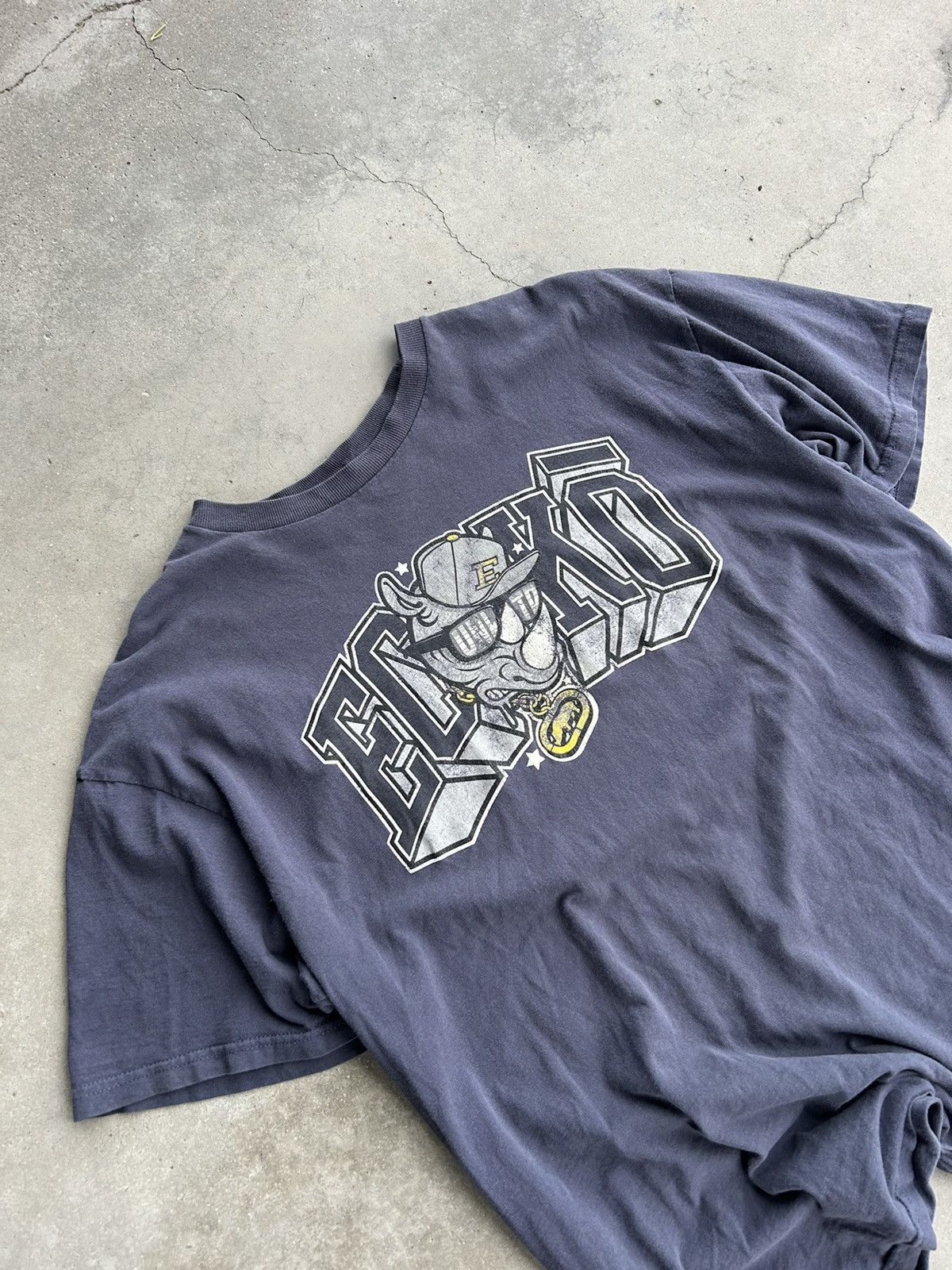 Ecko Unltd. × Vintage Vintage 2000s Ecko Unltd Rhino Y2K Shirt Size US XL / EU 56 / 4 - 2 Thumbnail