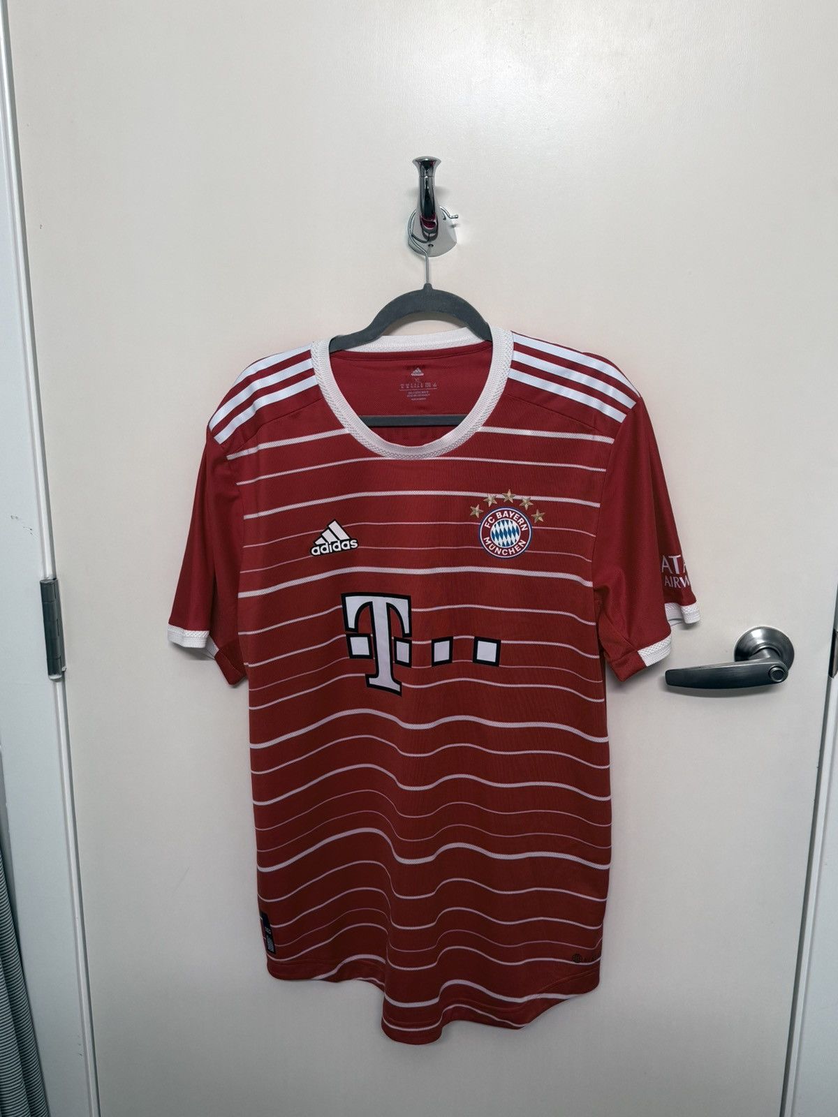 Adidas Authentic Bayern Munich Jersey Kit Size US L / EU 52-54 / 3 - 1 Thumbnail