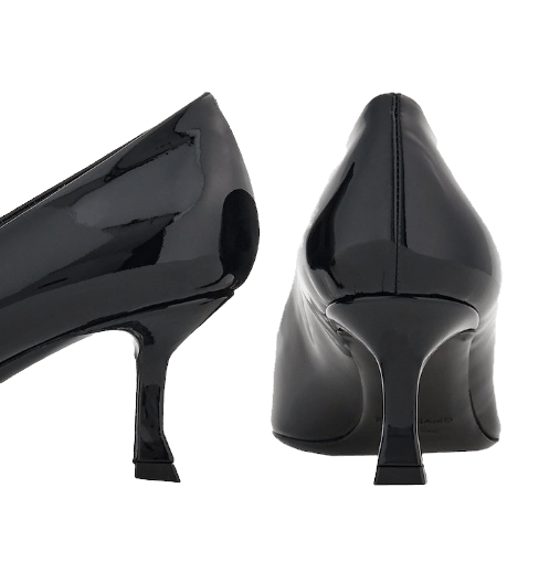 Salvatore Ferragamo o1s1rm0924 Asymmetric Bow Pumps in Black Size US 6.5 / IT 36.5 - 6 Thumbnail