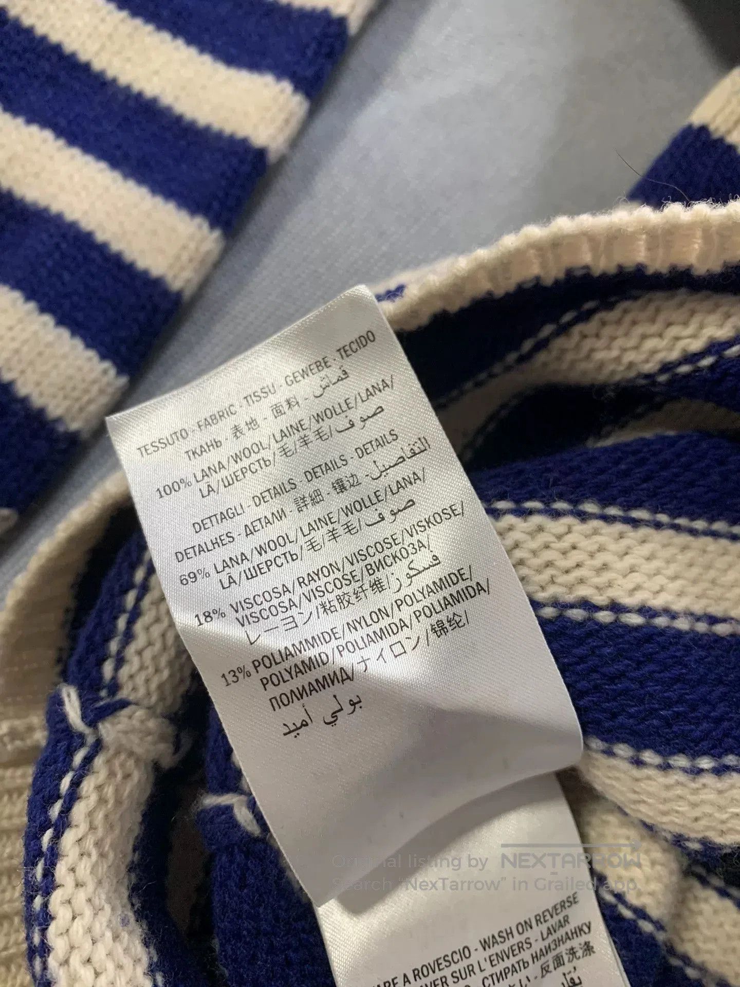 Gucci Gucci Tiger Head Embroidered Wool Sweater. Size US S / EU 44-46 / 1 - 4 Thumbnail