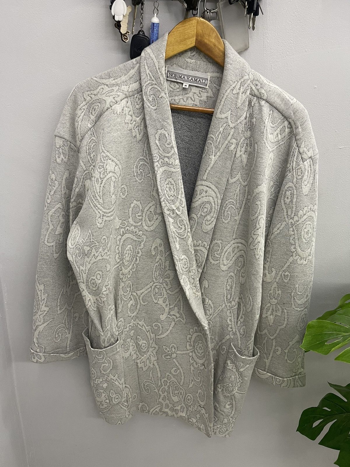 Norma Kamali Vintage Norma Kamali Cardigan Size M / US 6-8 / IT 42-44 - 1 Thumbnail