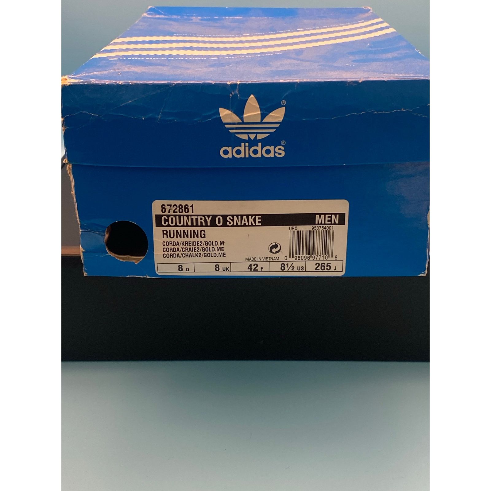 Adidas Adidas Country O Snake 2001 m8.5 w10 Size US 8.5 / EU 41-42 - 10 Thumbnail