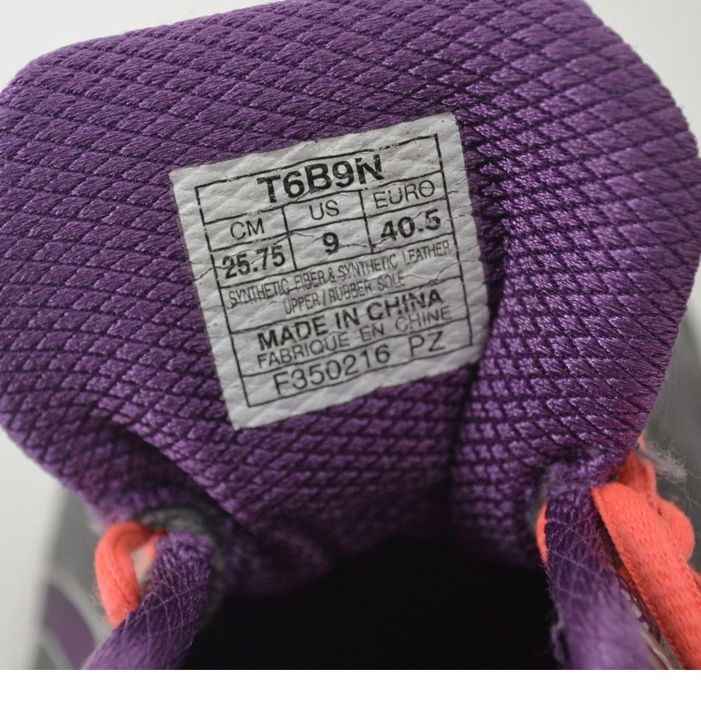 Asics ASICS Size 9 Gray Purple T6B9N Gel Surveyor Running Orange Size US 9 / IT 39 - 8 Thumbnail