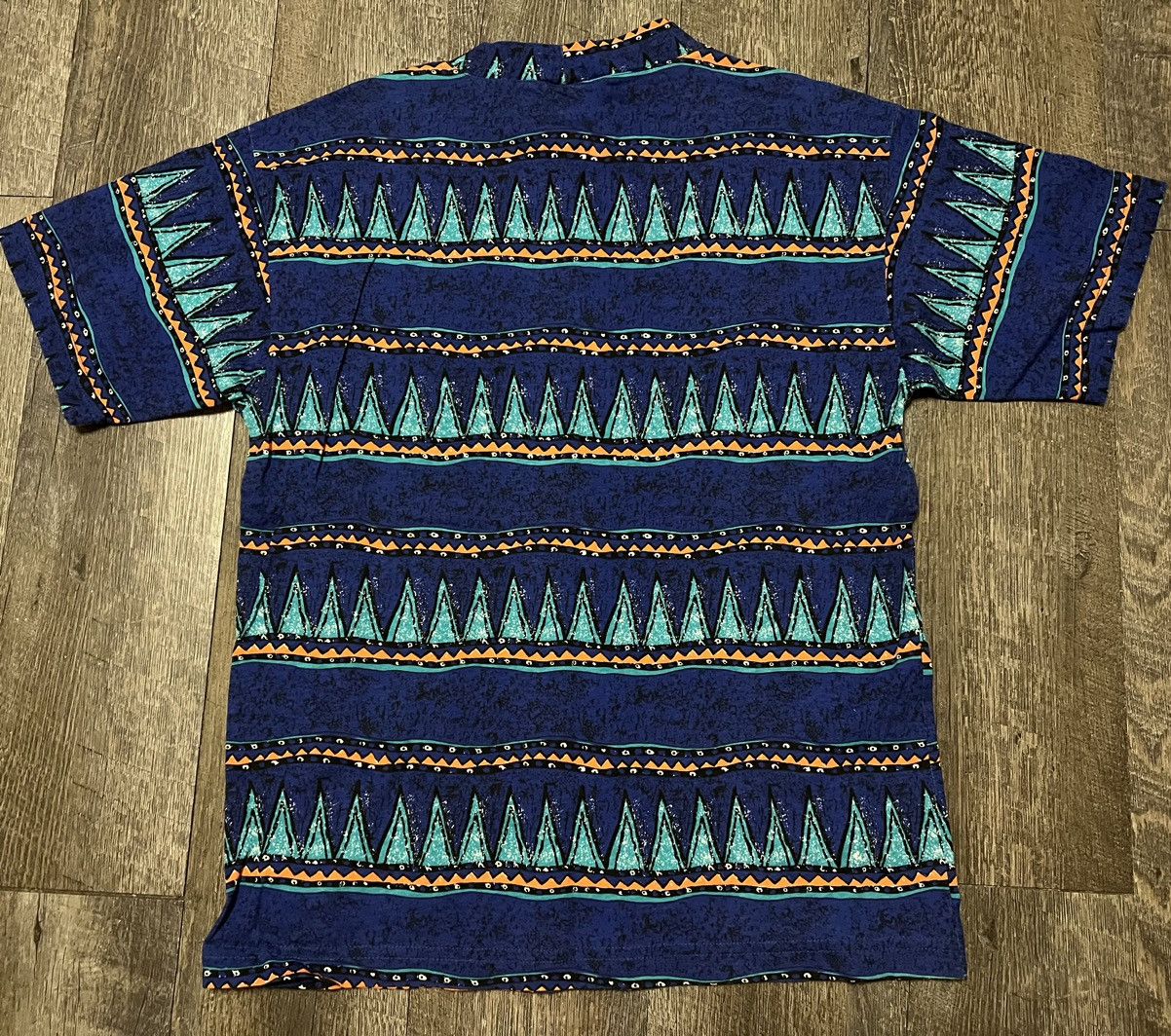 Vintage Vintage Point Panic Hawaiian AOP Skateboarding Shirt Size US L / EU 52-54 / 3 - 3 Thumbnail