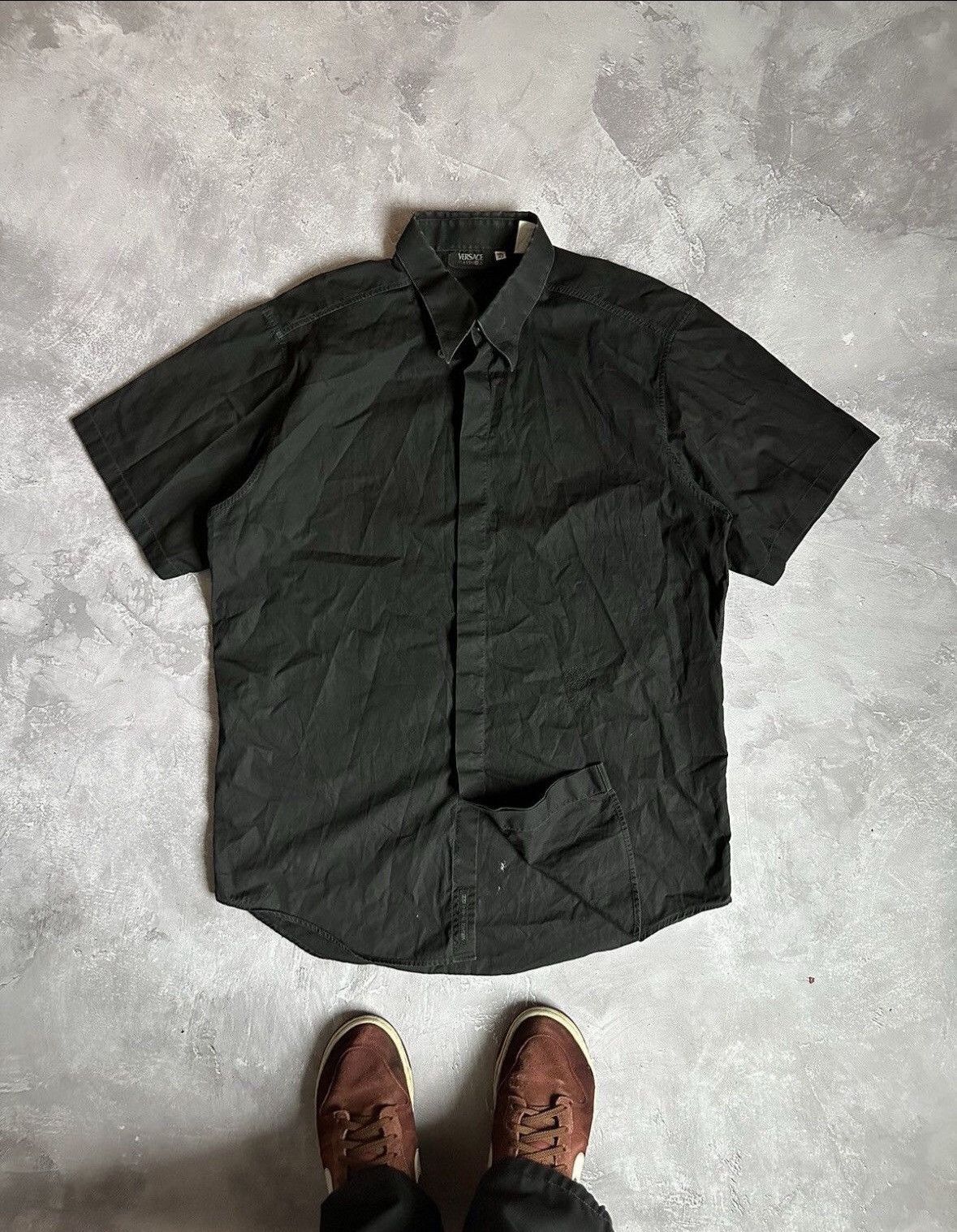 Versace Vintage Shirt Button Up Casual