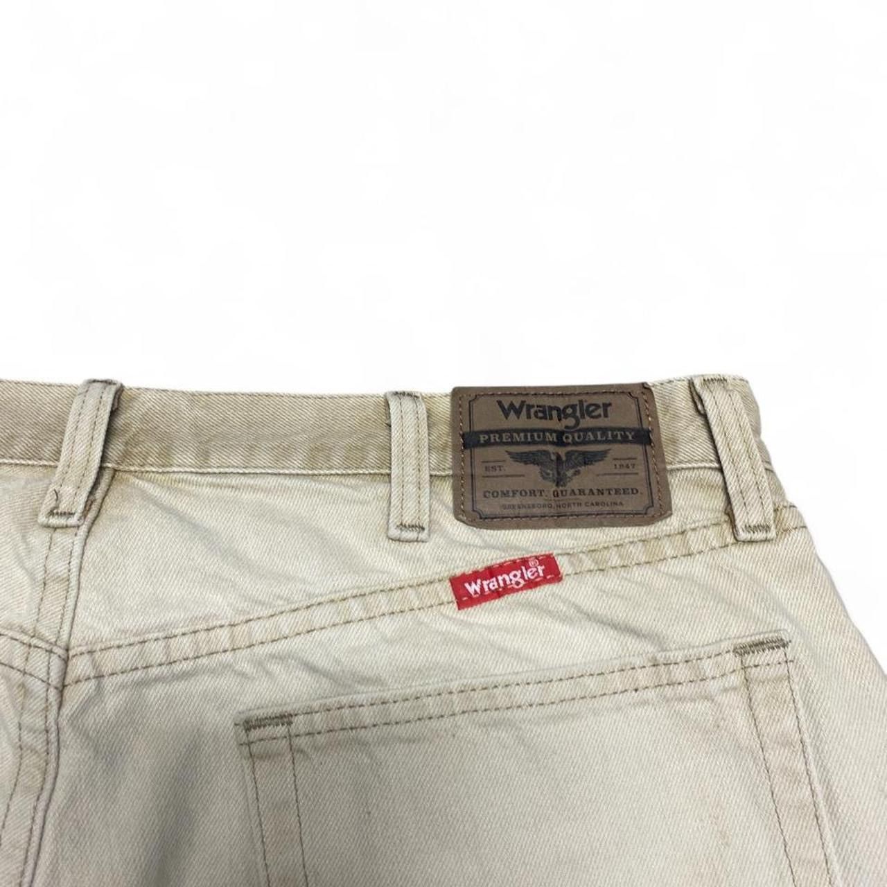 Wrangler Vintage beige canvas wrangler denim shorts Size US 36 / EU 52 - 6 Thumbnail