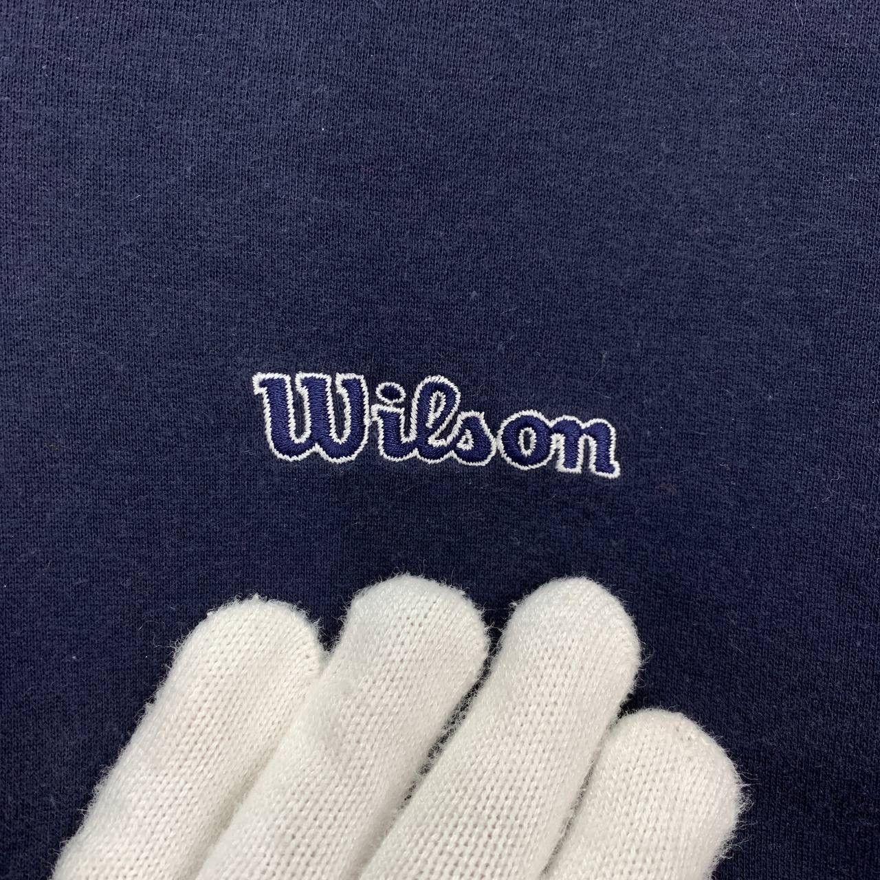 Wilson Vintage WILSON SPORT Zipper Hoodie #0461-12 Size US M / EU 48-50 / 2 - 8 Thumbnail