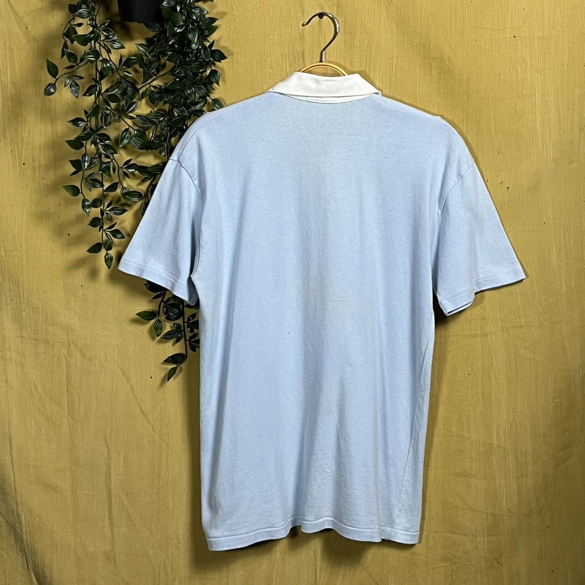 Vintage Vintage N.Y.U. University single stich polo Size US S / EU 44-46 / 1 - 2 Thumbnail