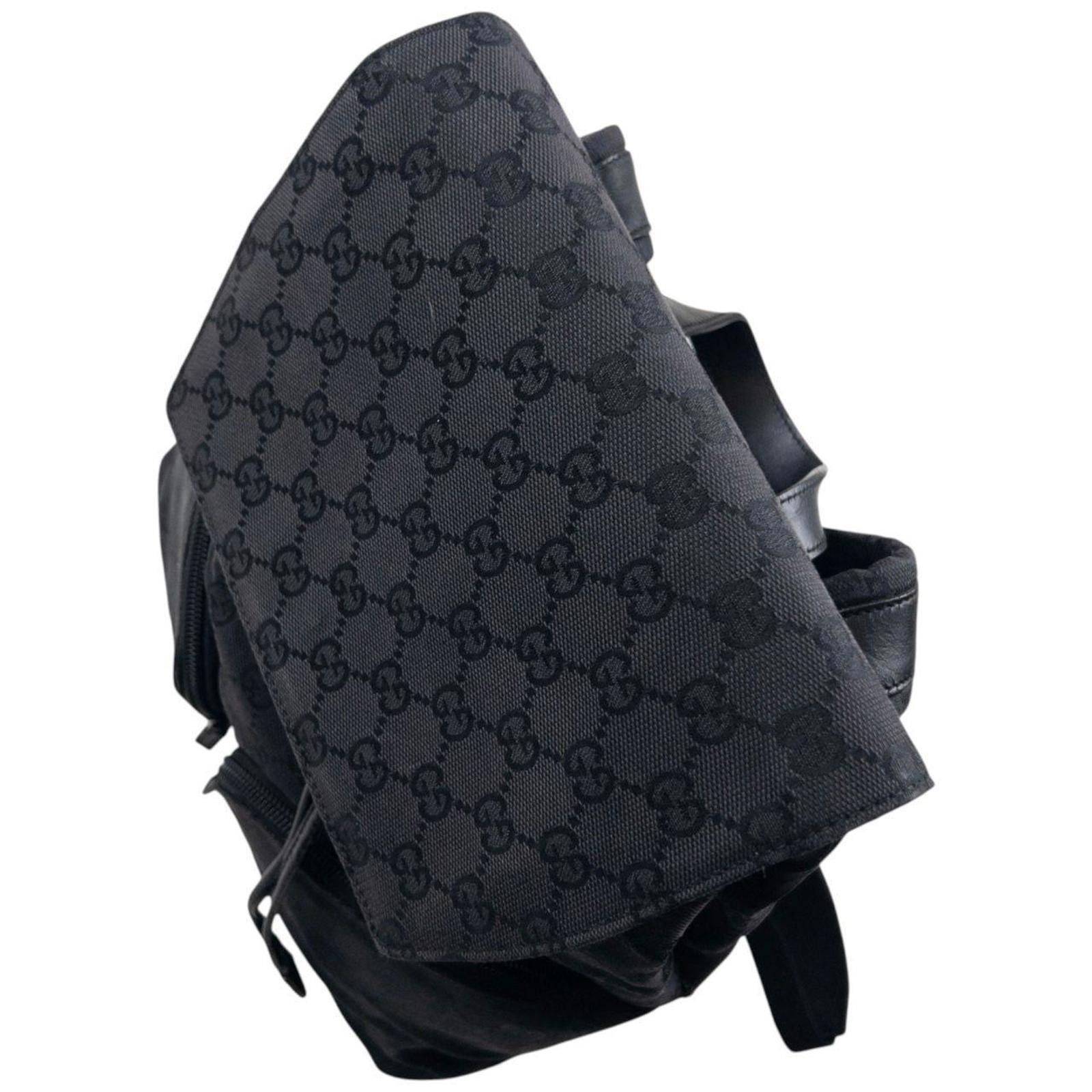 Gucci Vintage 2000s Gucci Monogram Backpack Size ONE SIZE - 6 Thumbnail