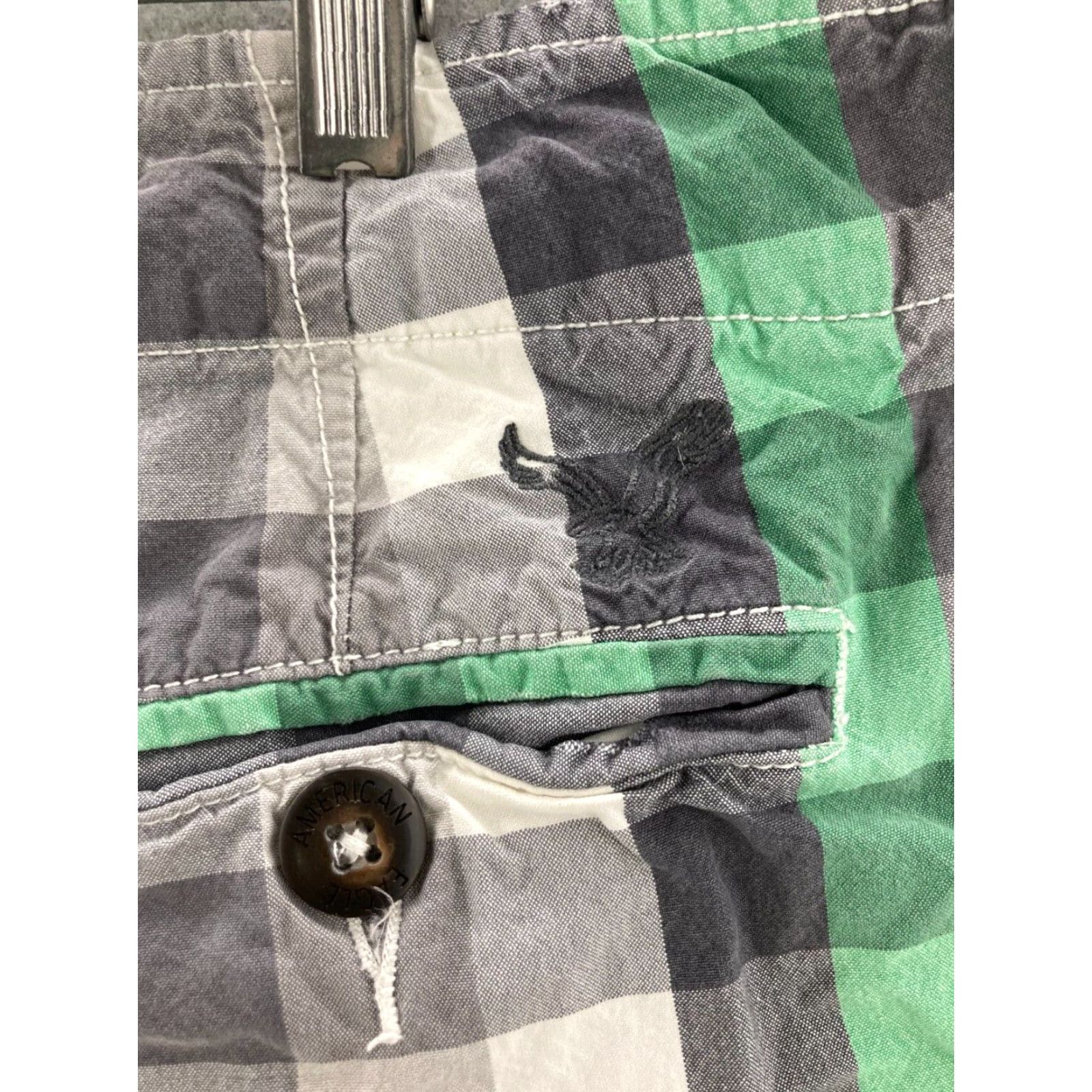 American Eagle Outfitters American Eagle Shorts 34 Mens Plaid Longer Length Skater Golf Size US 34 / EU 50 - 7 Thumbnail