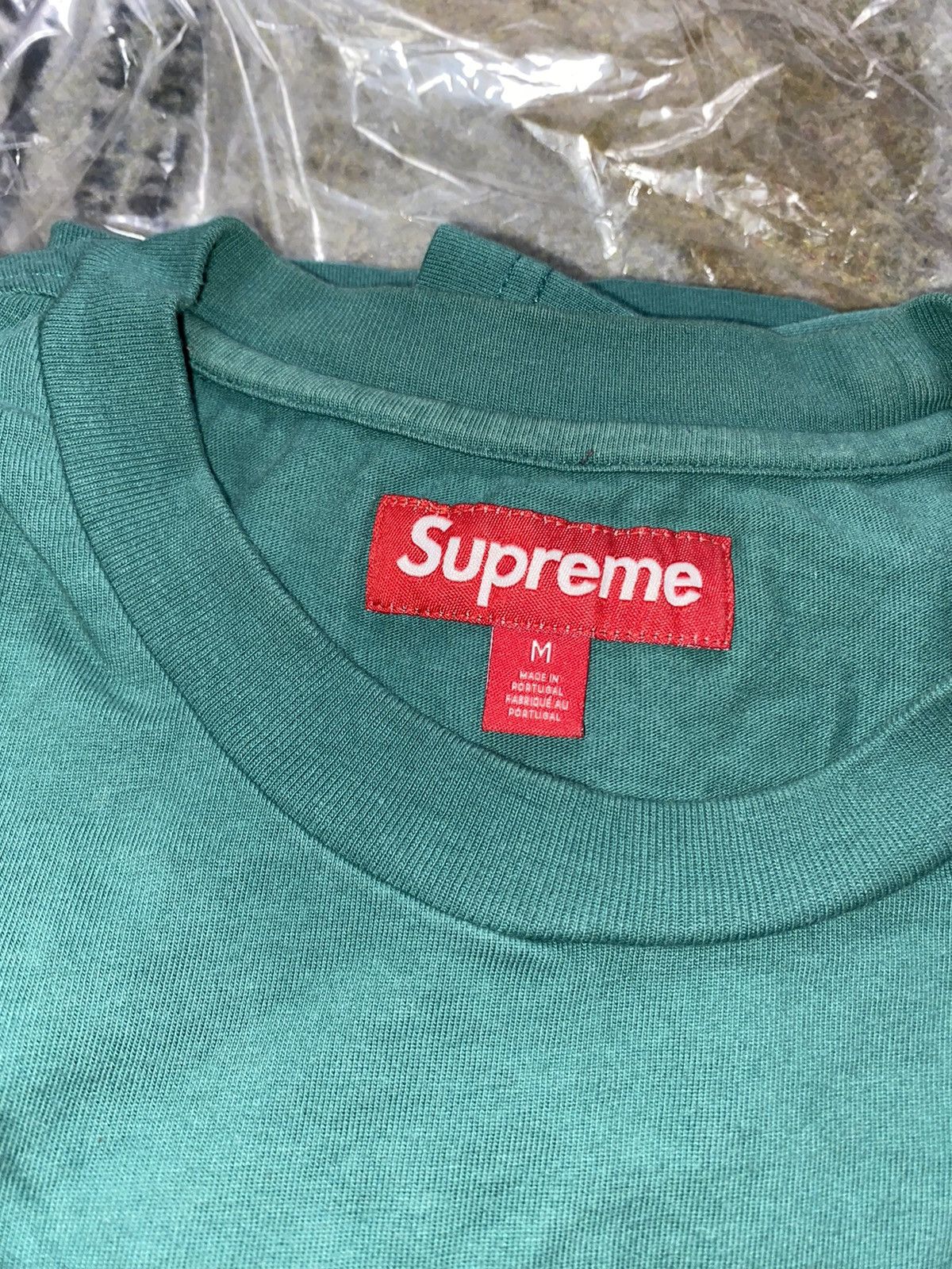 Supreme Supreme Green Mini Box Logo Tee Size US M / EU 48-50 / 2 - 2 Thumbnail