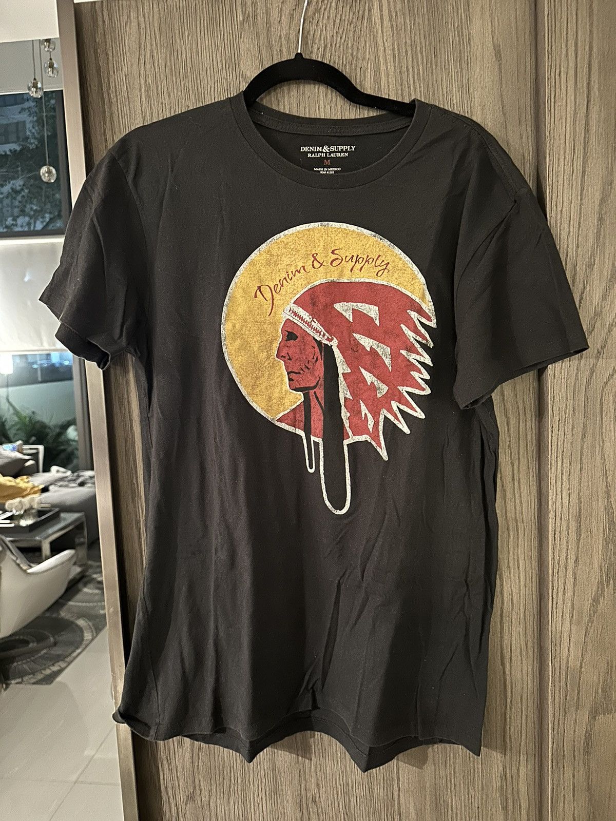 Polo Ralph Lauren Denim & Supply Indian Head T-shirt Size US M / EU 48-50 / 2 - 1 Preview