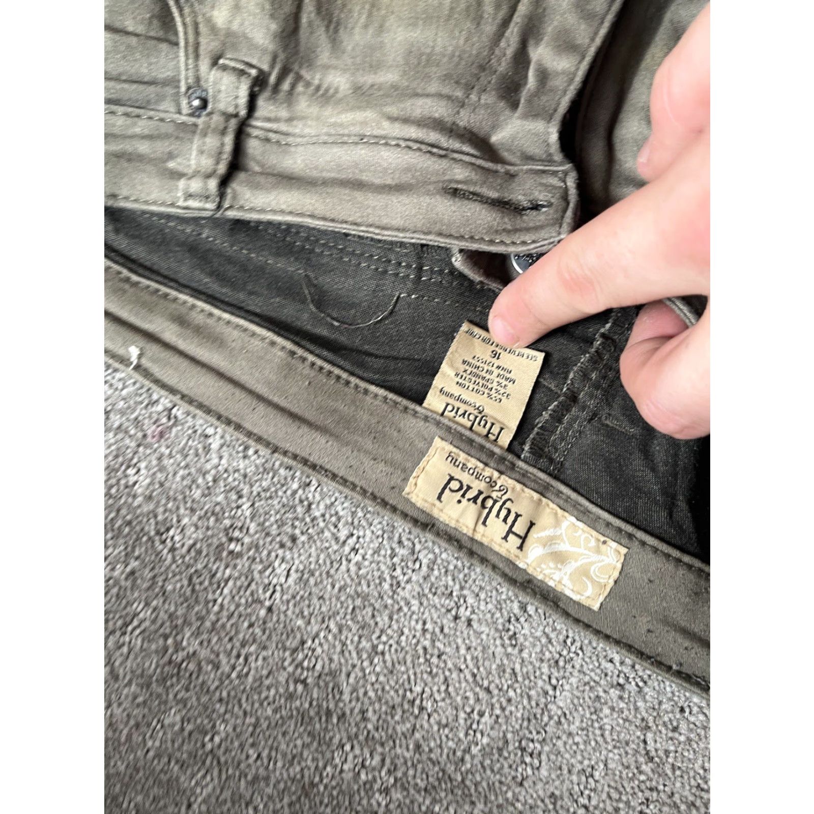 Denime **Hybrid Women's Brown Mid-Rise Skinny Denim Jeans 16** User: **Hybrid Women's Brown Mid-Rise Skinny Denim Jeans Size 16** Size 38" / US 16 / IT 52 - 6 Thumbnail