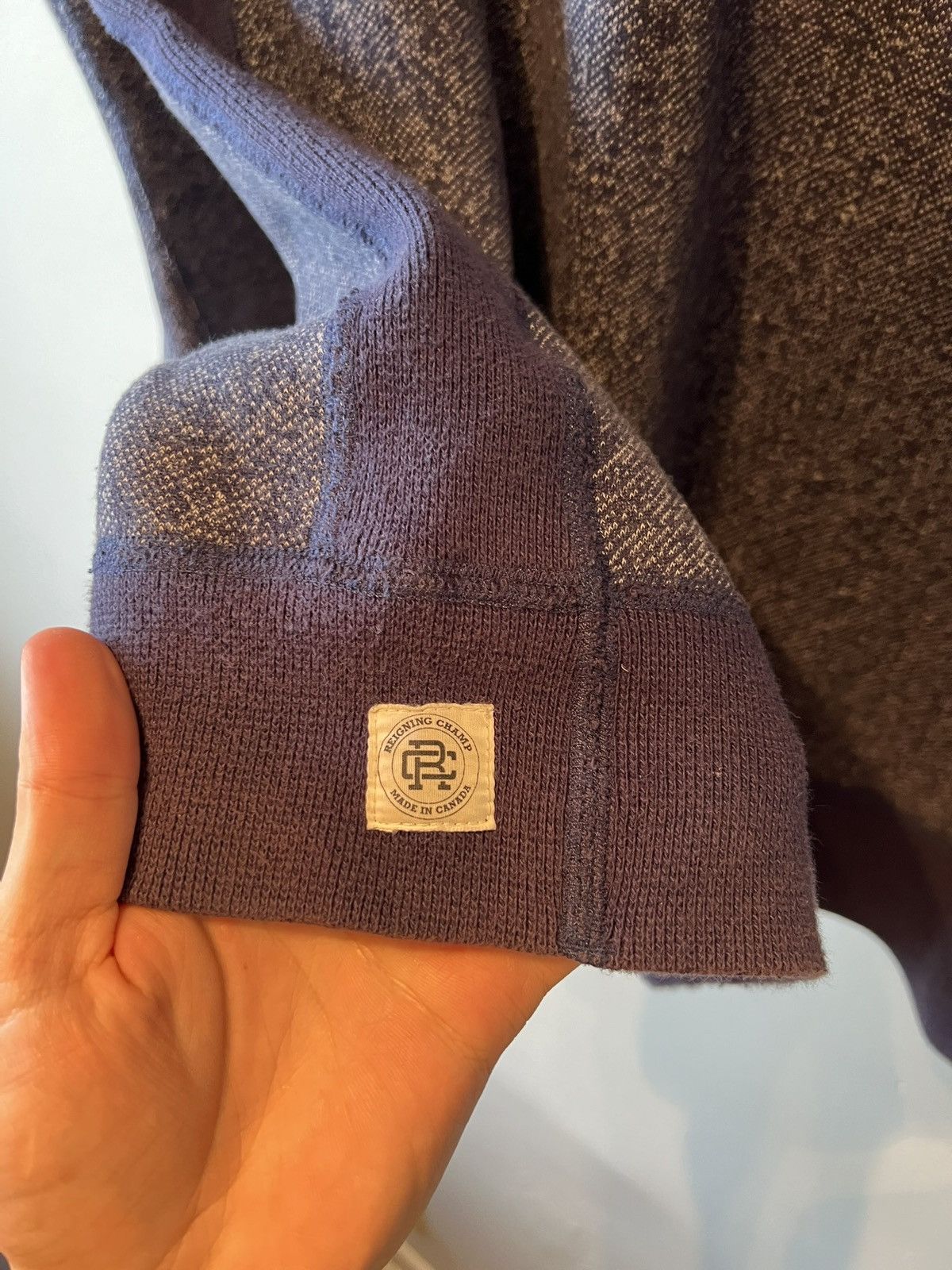 Reigning Champ Reigning Champ Crew Neck Pullover Men's Medium Blue Size US M / EU 48-50 / 2 - 4 Thumbnail