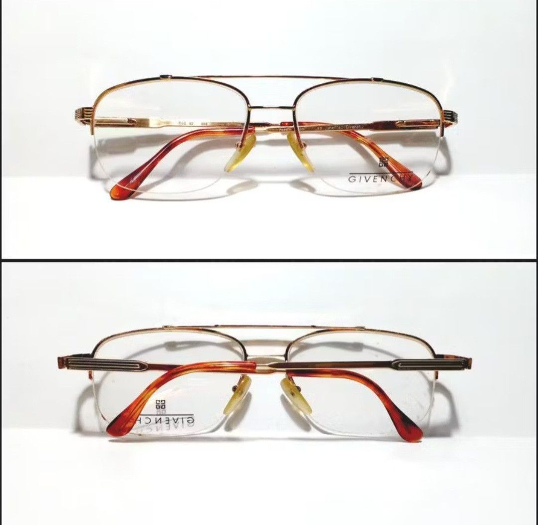 Givenchy New Old Stock Vintage Givency Half Rimless Size ONE SIZE - 2 Thumbnail