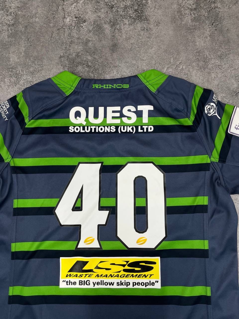 Other ISC Leeds Rhinos Men Rugby Shirt Jersey 2016 Season Green Size US M / EU 48-50 / 2 - 8 Thumbnail