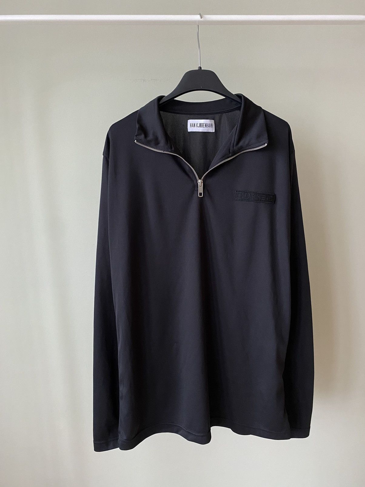 Han Kjobenhavn Han Kjobenhavn Bearhead Half Zip Long sleeve t shirt Size US L / EU 52-54 / 3 - 1 Thumbnail
