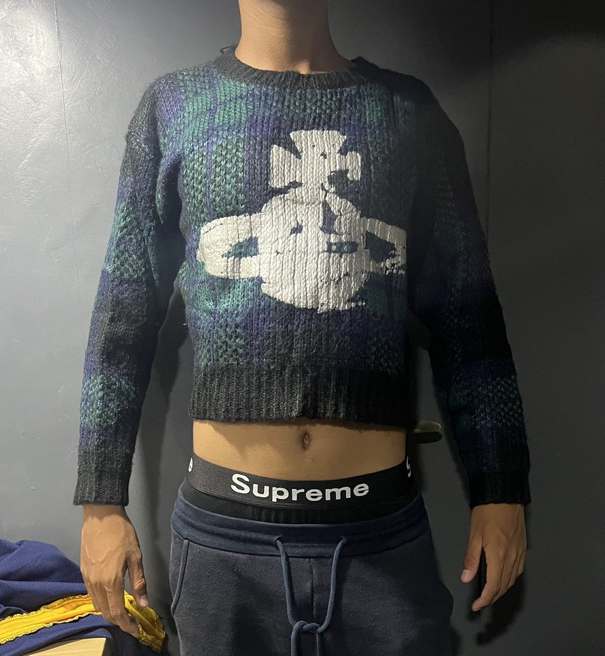 Vivienne Westwood Vivienne Westwood - Knitted Cropped Crewneck Size XXS / US 00 / IT 34 - 8 Thumbnail