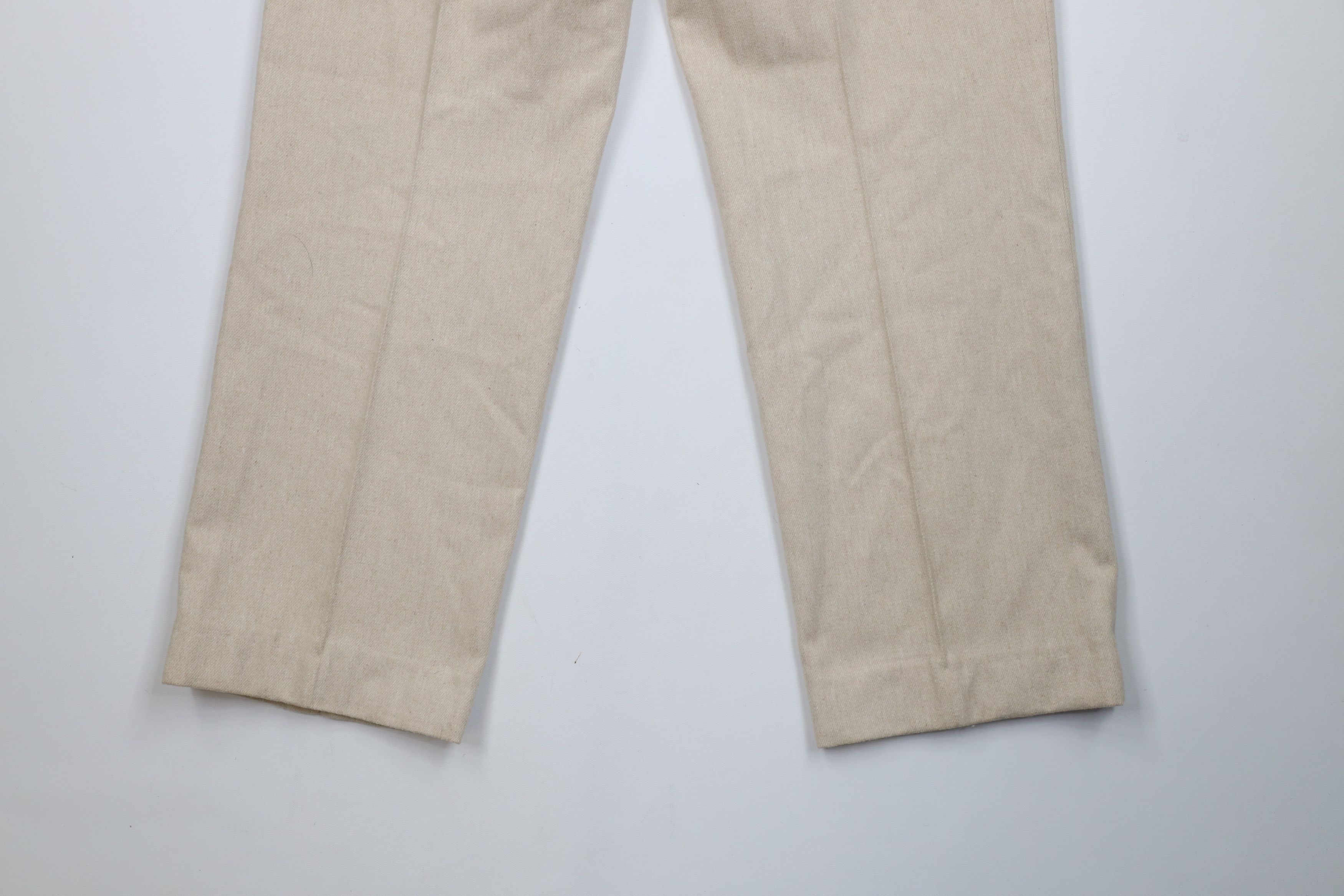 Vintage Vintage 60s Streetwear Wool Tweed Wide Leg Chino Pants USA Size US 34 / EU 50 - 14 Thumbnail