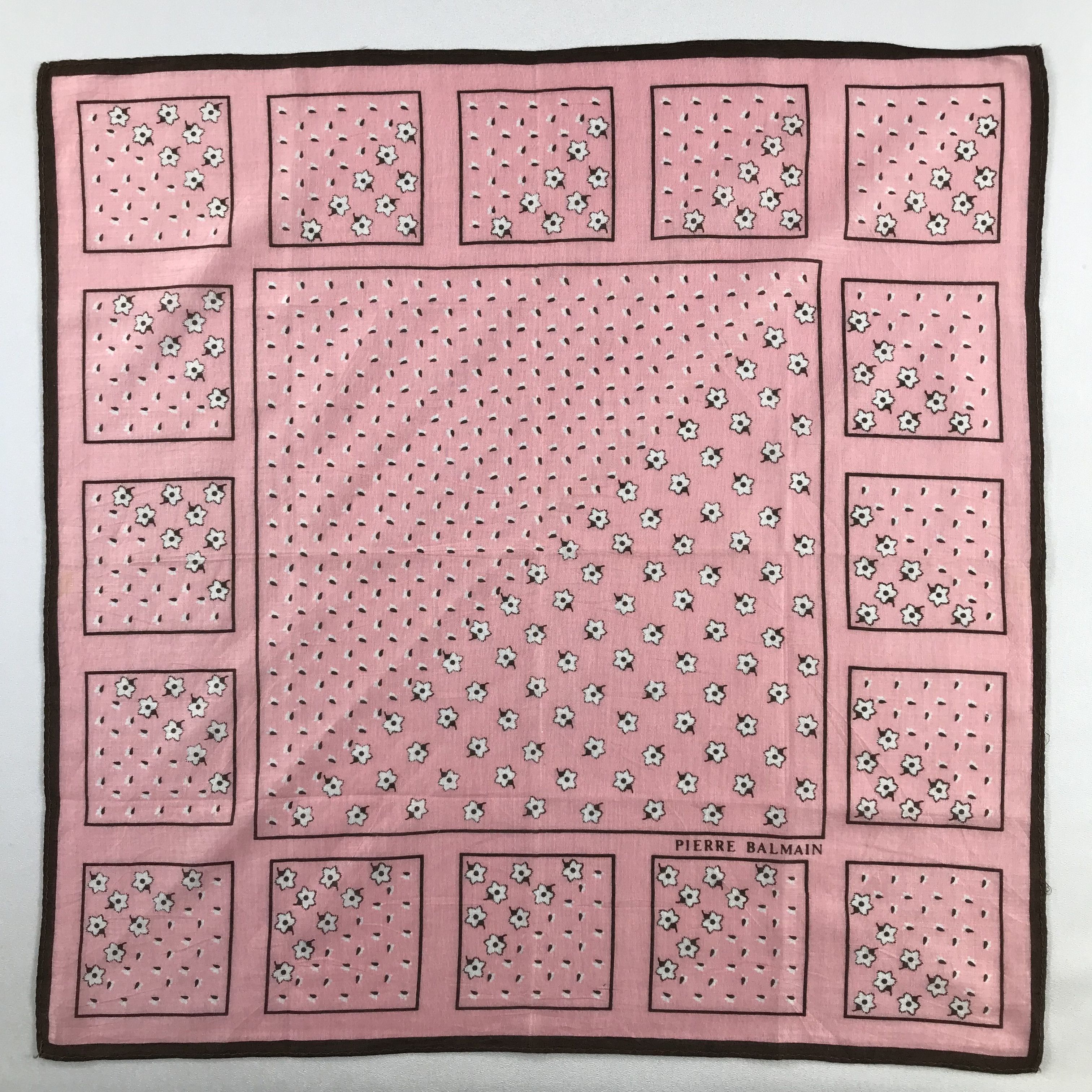 Pierre Balmain Pierre Balmain Handkerchief / Bandana / Neckerchief C579 Size ONE SIZE - 3 Thumbnail