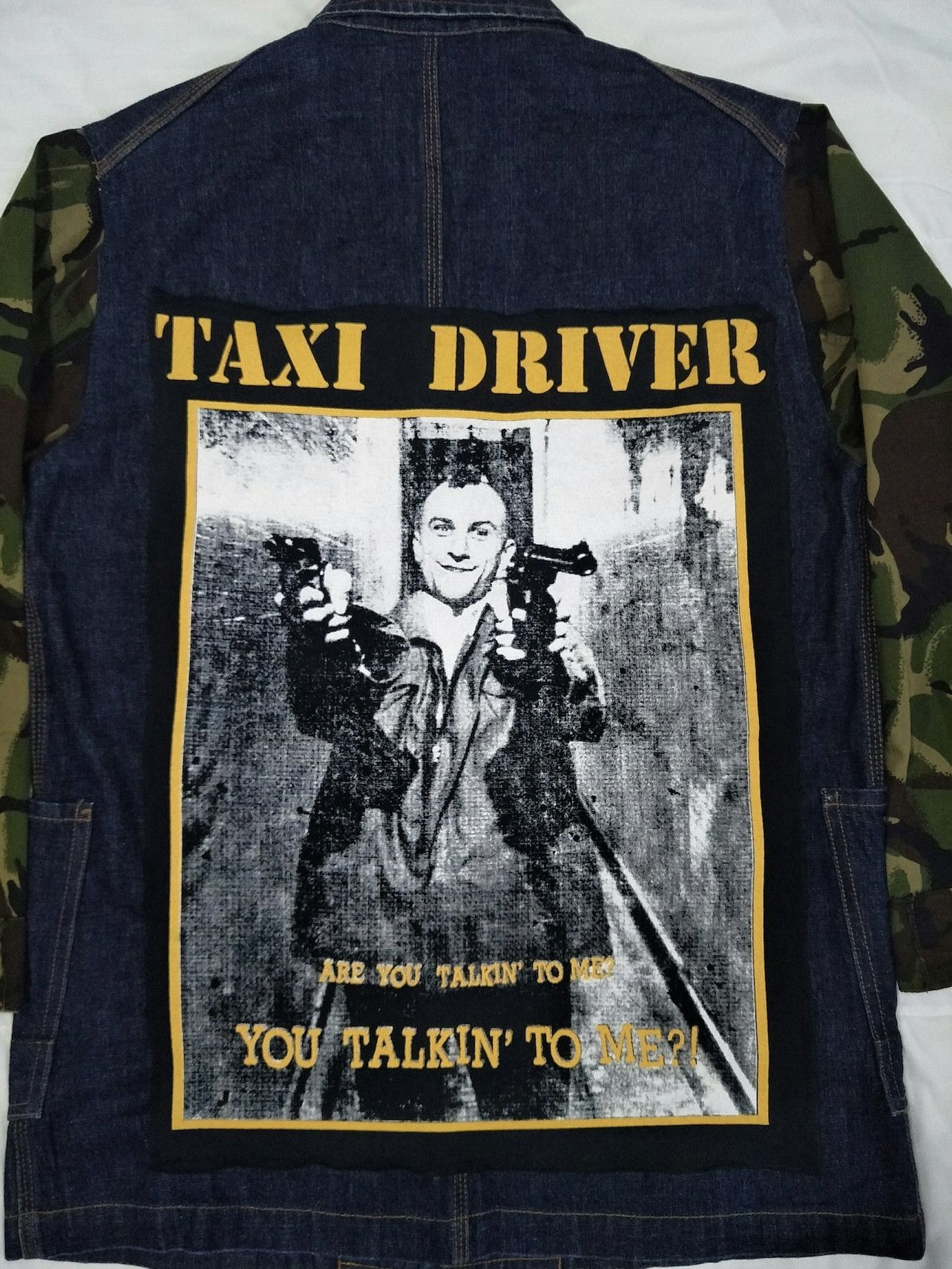PPFM PPFM Denim Jeans England Camo Sleeve Movies Taxi Driver Size US L / EU 52-54 / 3 - 3 Thumbnail