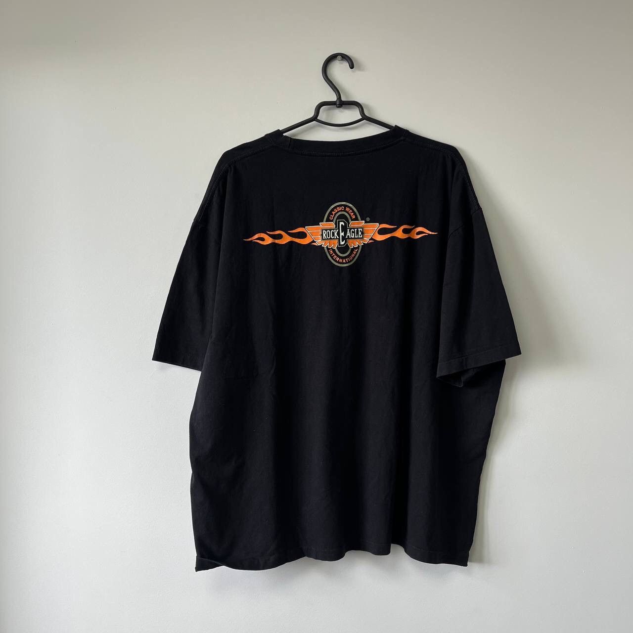 Vintage Vintage 90's Harley Davidson International Wear Rock Eagle Size US XXL / EU 58 / 5 - 7 Thumbnail