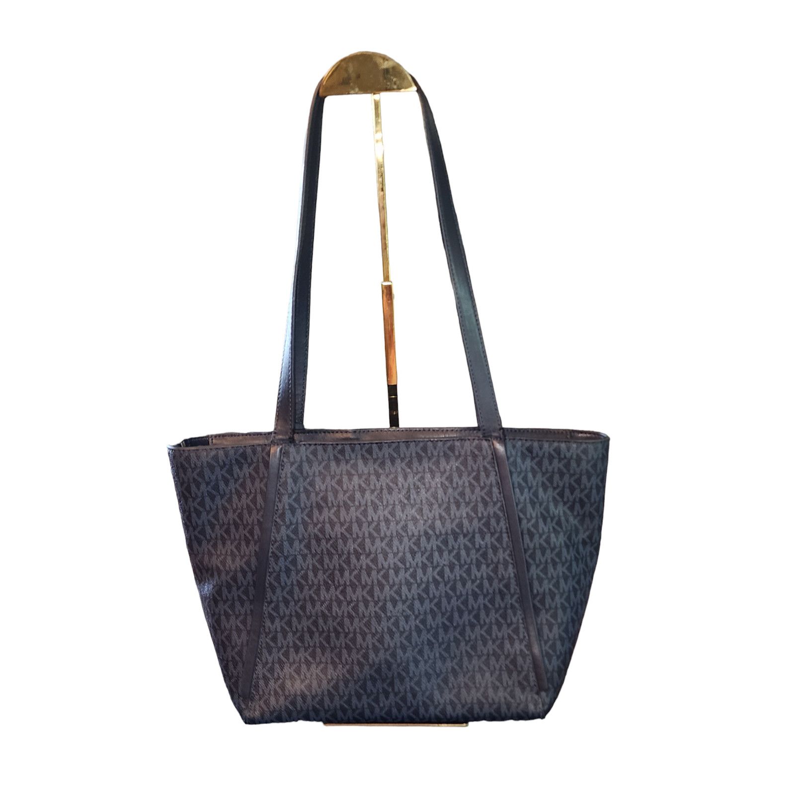 Michael Kors Michael Kors Whitney Signature Logo Tote (Blue/Multi) Size ONE SIZE - 2 Thumbnail