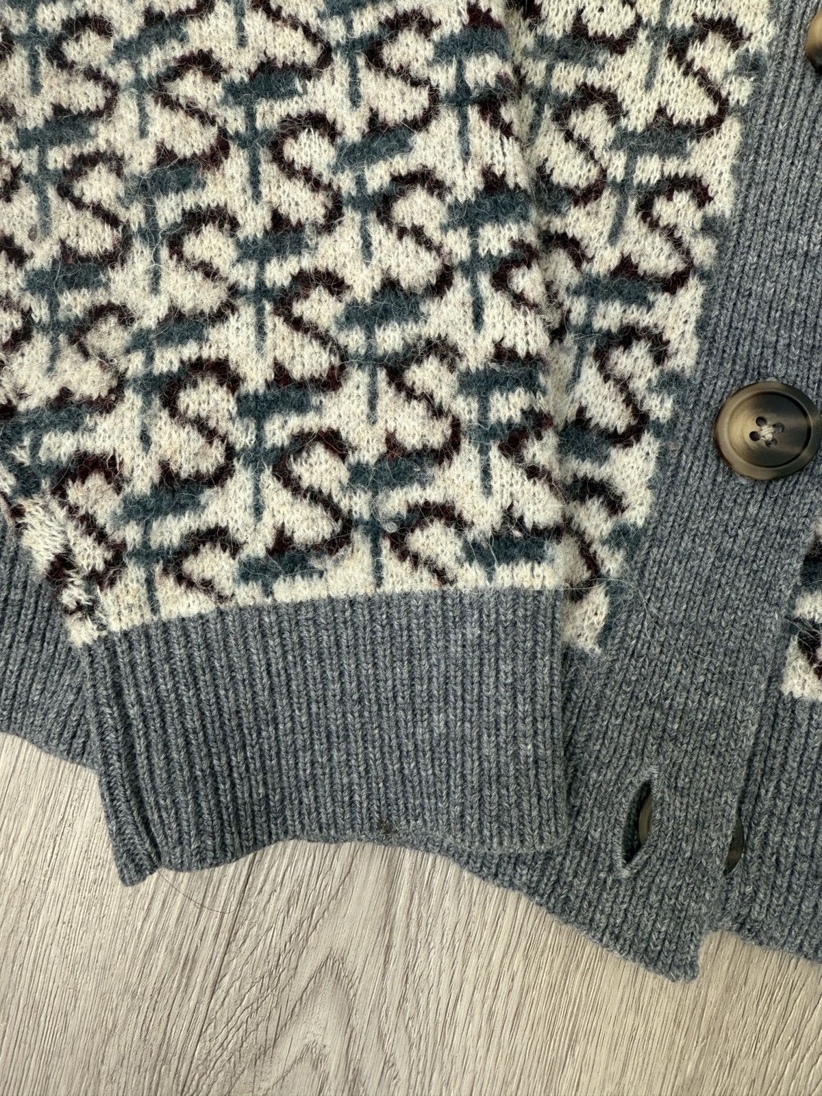 Fred Segal Fred Segal Alpaca Cardigan (Gucci Vibes) Sz Large Size US L / EU 52-54 / 3 - 6 Thumbnail
