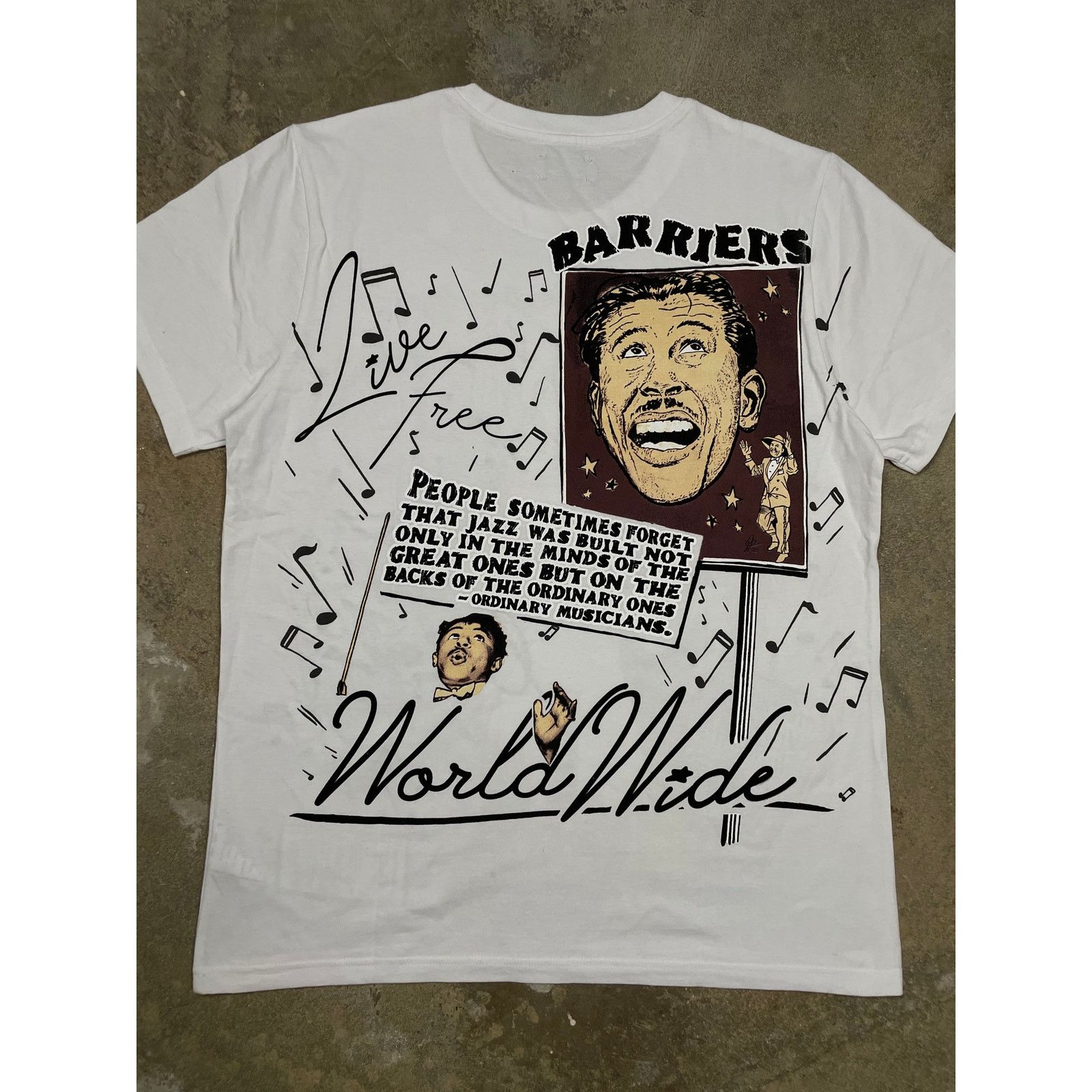 Barriers Barriers Cab Tee Medium Size US M / EU 48-50 / 2 - 2 Thumbnail