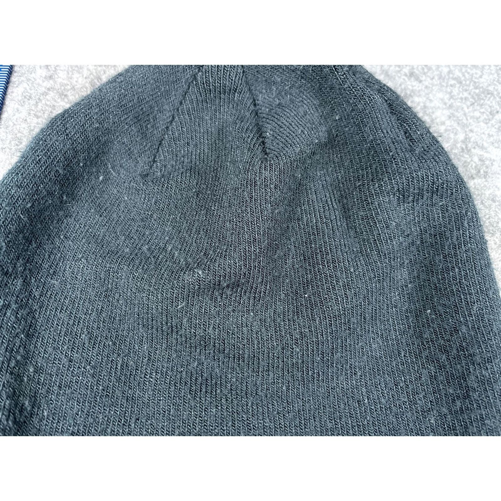 The North Face The North Face Beanie Mens One Size Gray Knit Cuffed Stretch Winter Casual Hat Size ONE SIZE - 3 Thumbnail