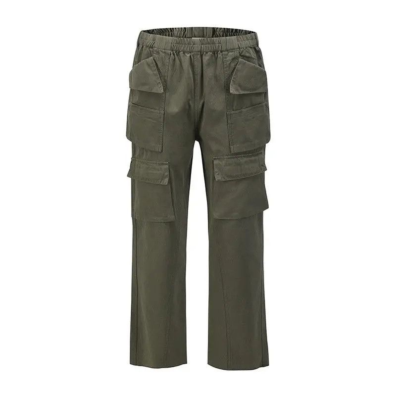 Japanese Brand Military pocket flare cargo pants Size US 32 / EU 48 - 4 Thumbnail