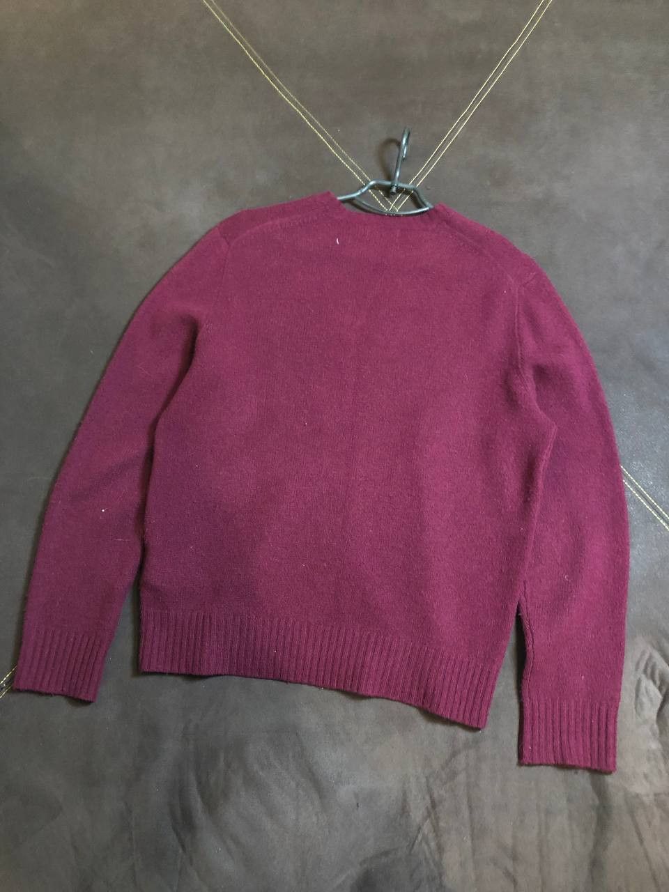 Polo Ralph Lauren Polo RALPH LAUREN JUMPER Burgundy Wool Sweater Size US M / EU 48-50 / 2 - 4 Thumbnail