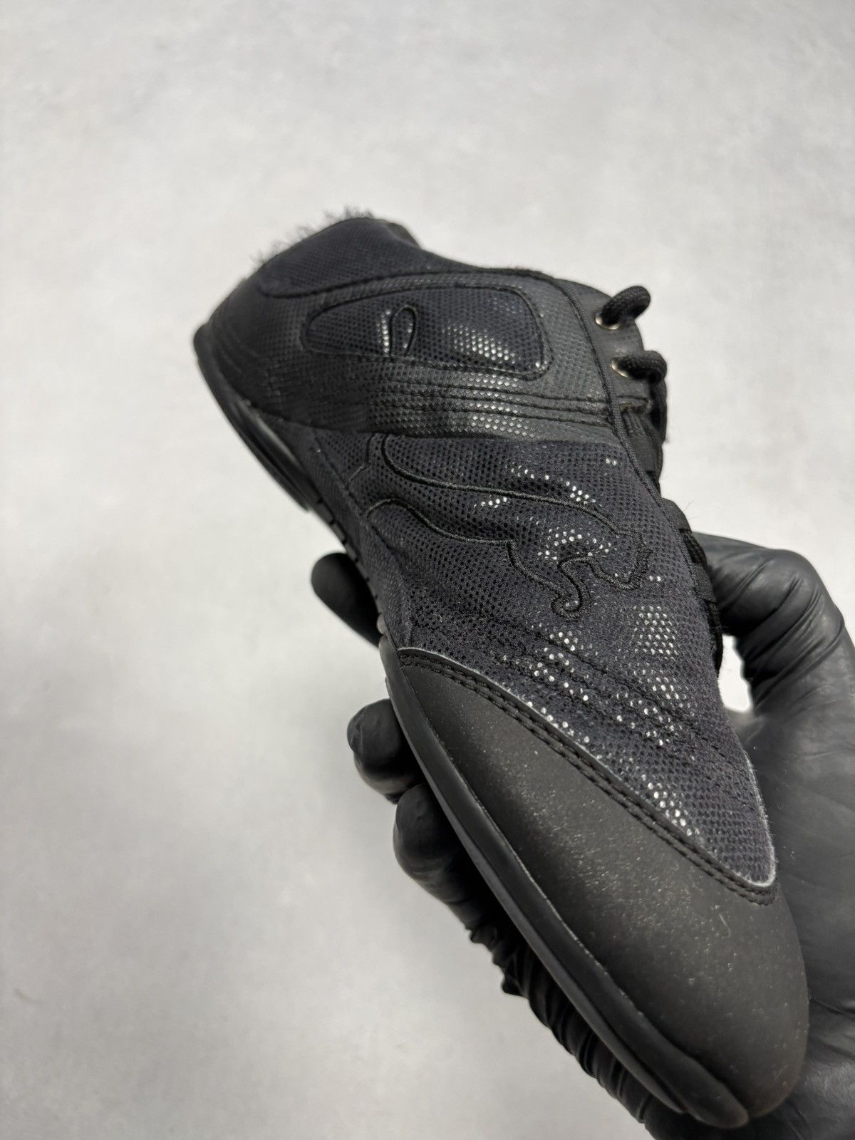 Puma Vintage 00s Puma Speedcat Racing Track Y2K Black Sneakers Size US 8.5 / IT 38.5 - 7 Thumbnail