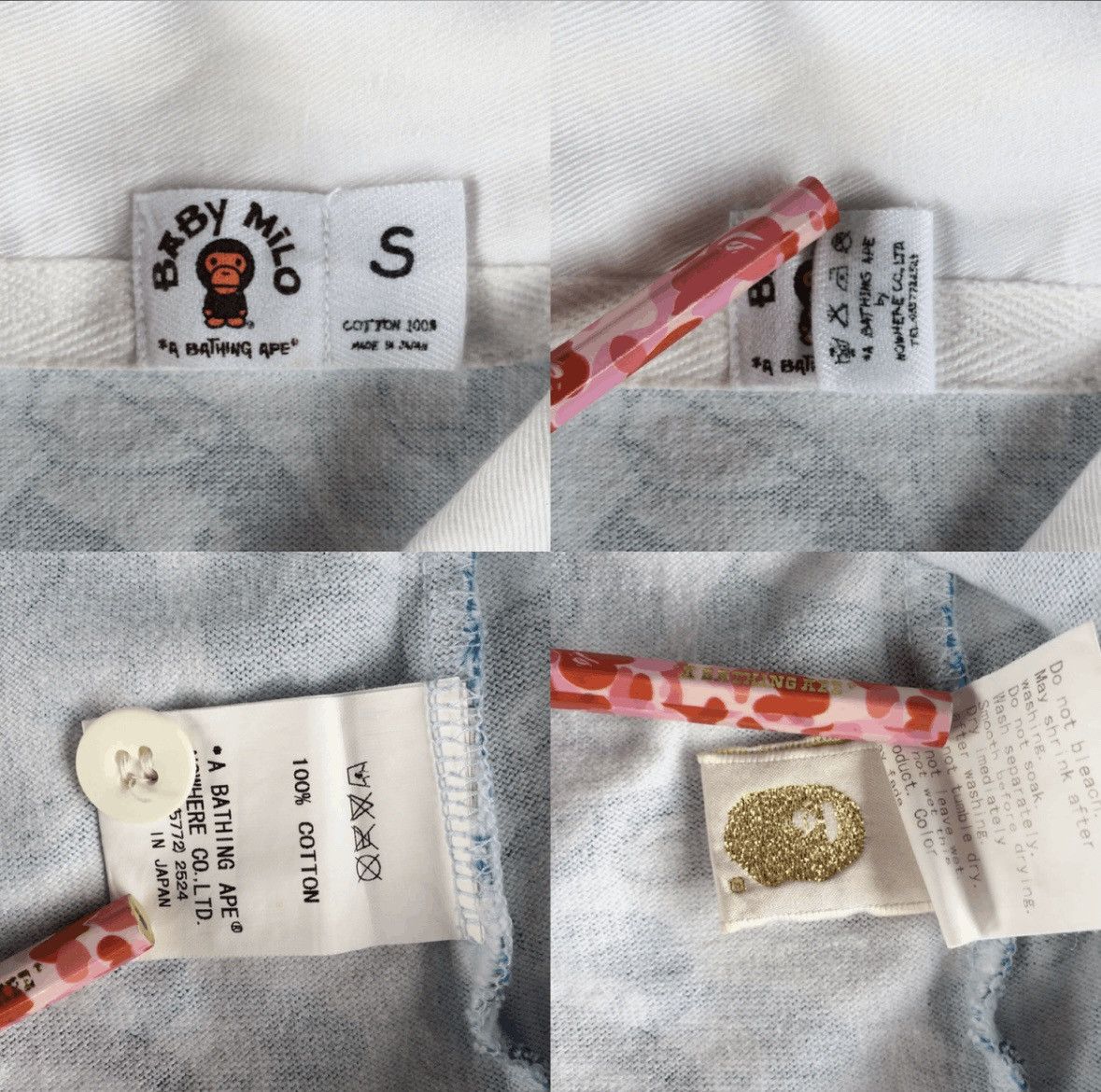 Bape Bape Baby Milo Face Polo Size US S / EU 44-46 / 1 - 6 Thumbnail