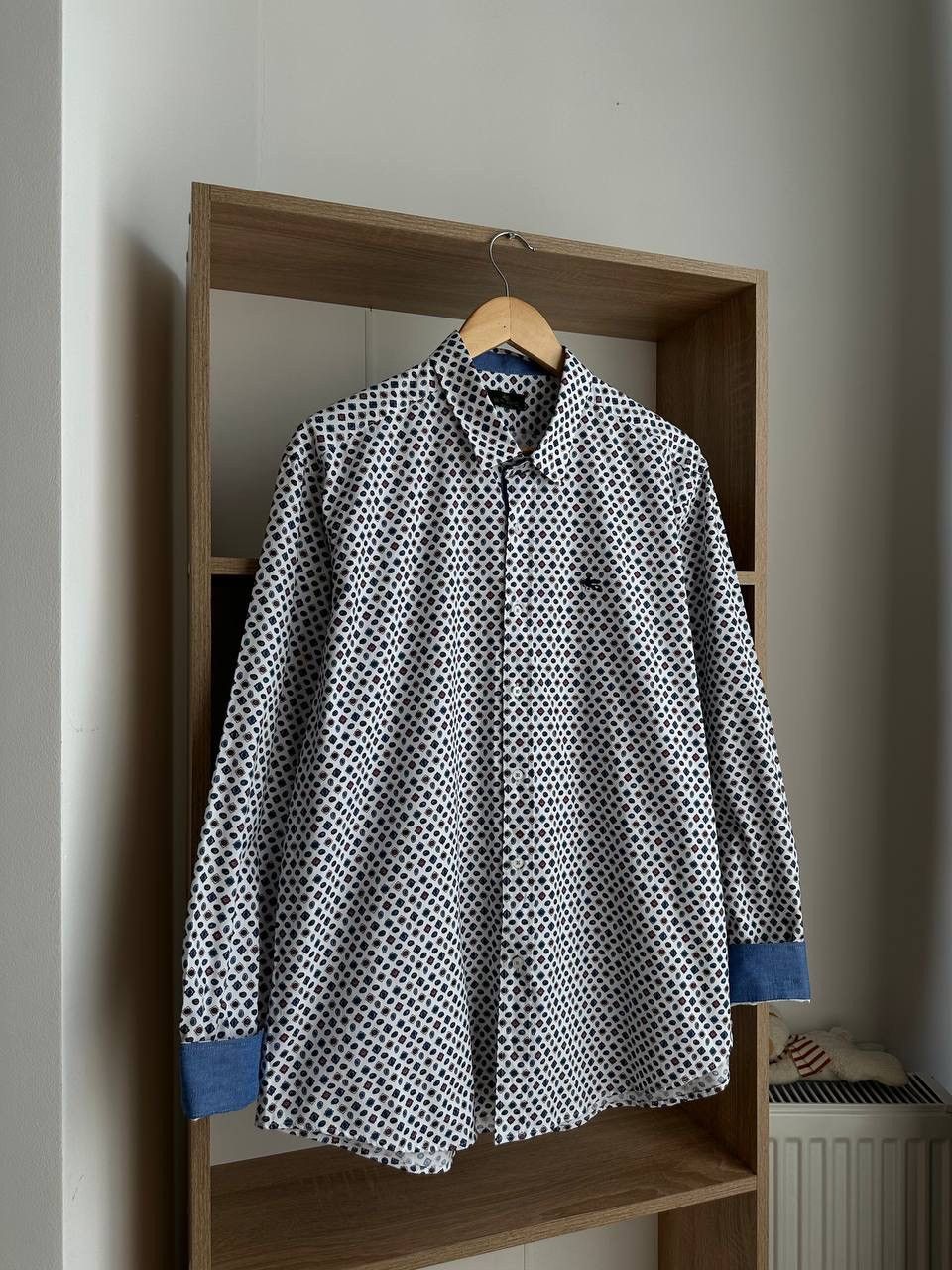 Etro × Vintage Vintage Mens Etro Italy Floral Print Button-Up Shirt Size US M / EU 48-50 / 2 - 16 Thumbnail