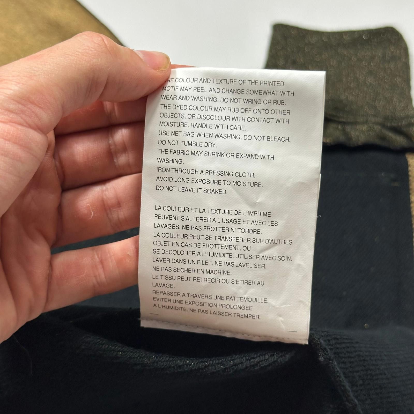 Comme des Garcons CDG Homme 2011 Gold Glitter Work Jacket - L (M) Size US L / EU 52-54 / 3 - 9 Thumbnail
