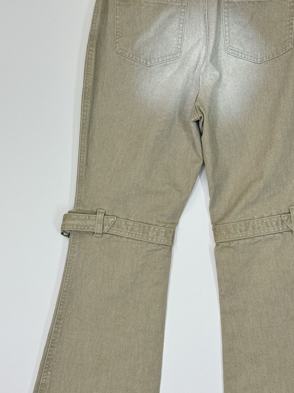 Hysteric Glamour × Japanese Brand × Vintage Flare Livre Claire Stretch Bondage Tornado Mart Style Size US 26 / EU 42 - 10 Thumbnail